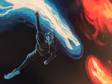 Load image into Gallery viewer, The Final Agni Kai, 13"x19", Zuko and Azula, Avatar: The Last Airbender, Fan Art, Art Print
