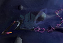 Load image into Gallery viewer, Dark Star Thresh, 13"x38", League of Legends, Fan Art, Art Print