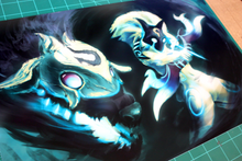 Load image into Gallery viewer, Kindred -The Eternal Hunters, 13"x19", League of Legends, Fan Art, Art Print
