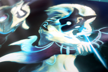 Load image into Gallery viewer, Kindred -The Eternal Hunters, 13"x19", League of Legends, Fan Art, Art Print