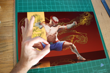Load image into Gallery viewer, The Dragons Rage, 13"x19", Lee Sin, League of Legends, Fan Art, Art Print
