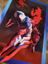 Load image into Gallery viewer, PROJECT: Zed, 13"x19", League of Legends, The Master of Shadows, Fan Art, Art Print