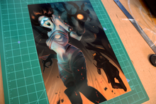 Load image into Gallery viewer, The Spirit, 13"x19", Dead by Daylight, Fan Art, Art Print,